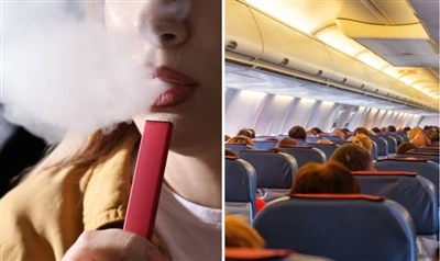vehet -e eldobható vapeket egy repülőgépen