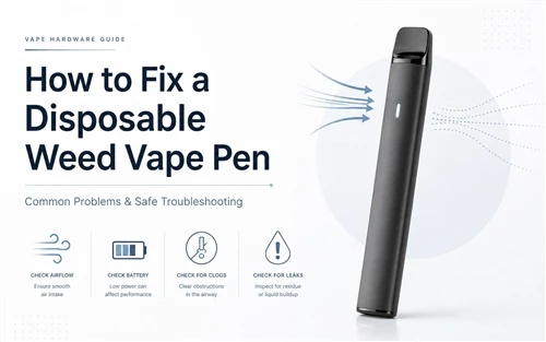Hogyan lehet rögzíteni az eldobható gyomvape tollot? Általános problémák és j...
